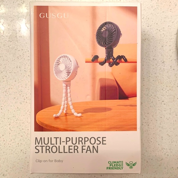 Other Black Flexible Multipurpose Stroller Fan Best Seller New In Box